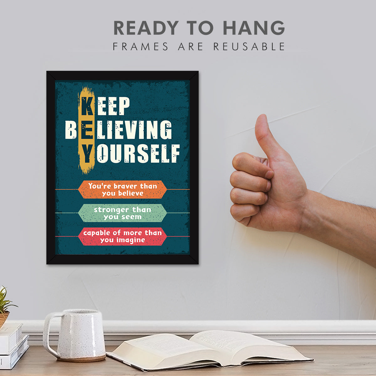 Inspirational Motivational Believe in yourself