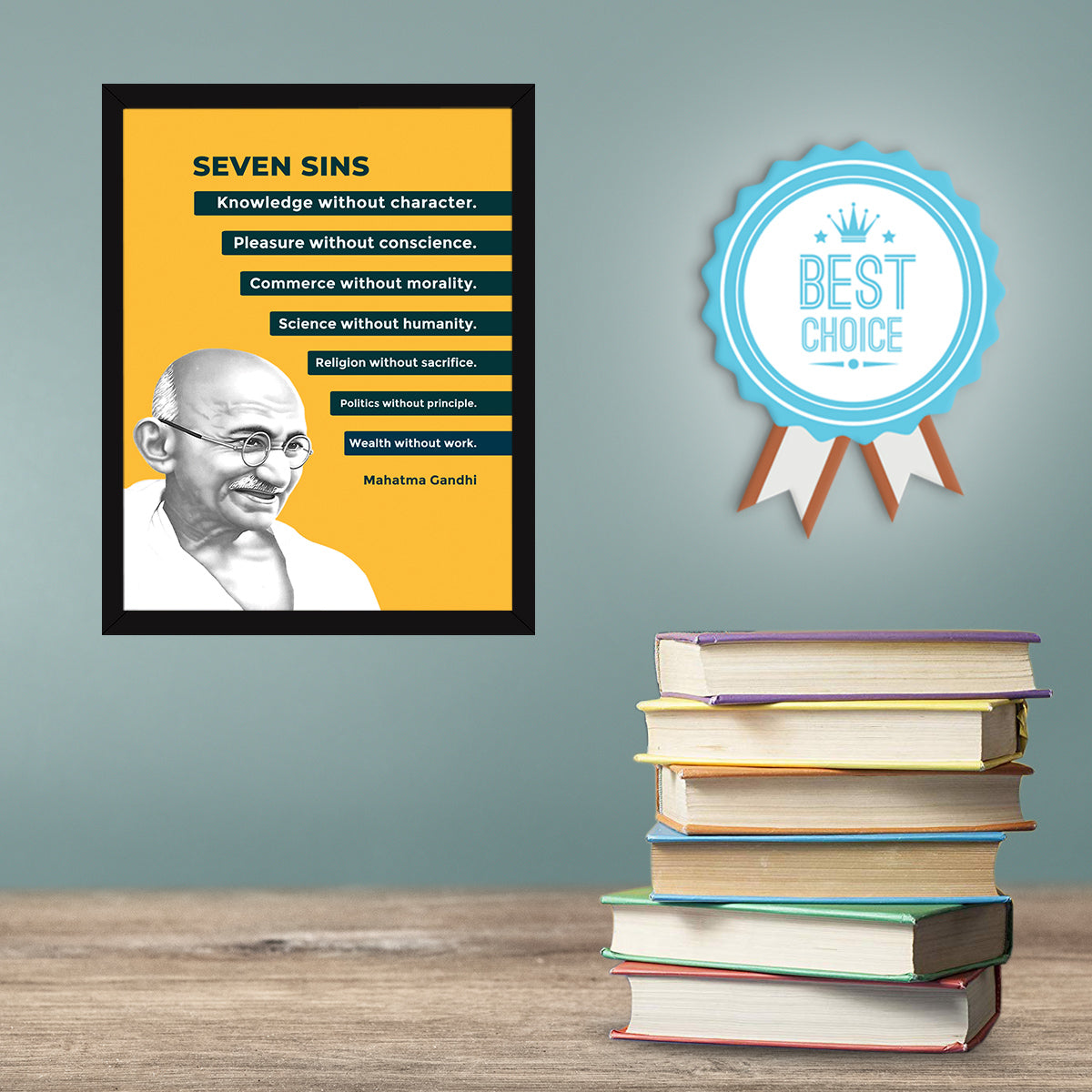 Mahatma Gandhi Inspirational Motivational