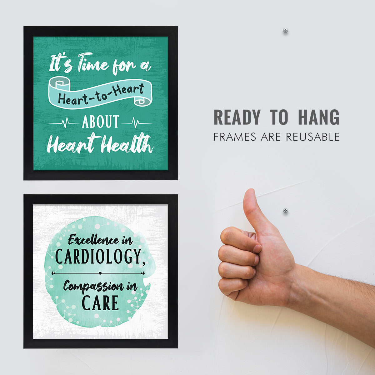 Cardiologist Heart Quotes set of 4