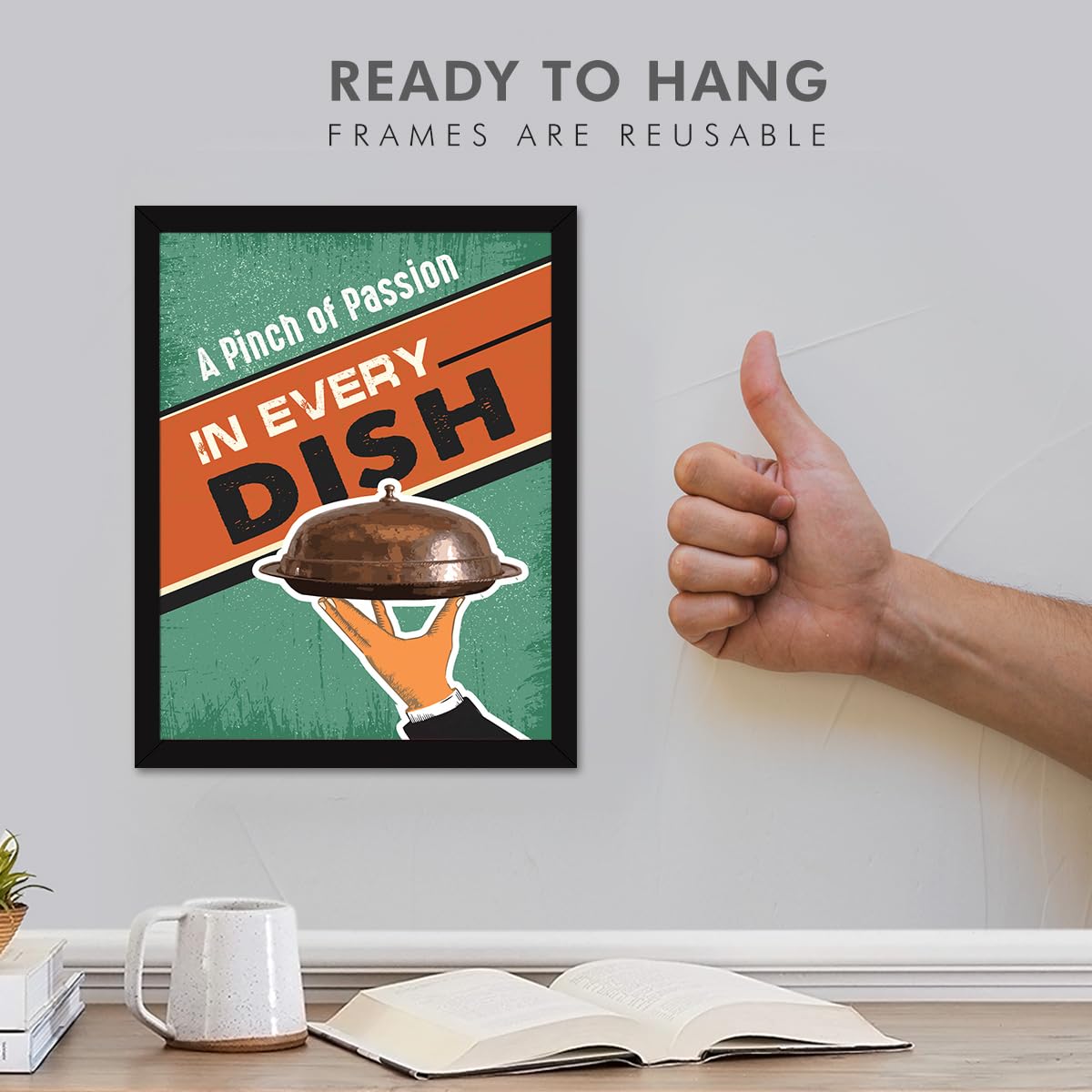 Restaurant Kitchen Dining Food (Set of 4)