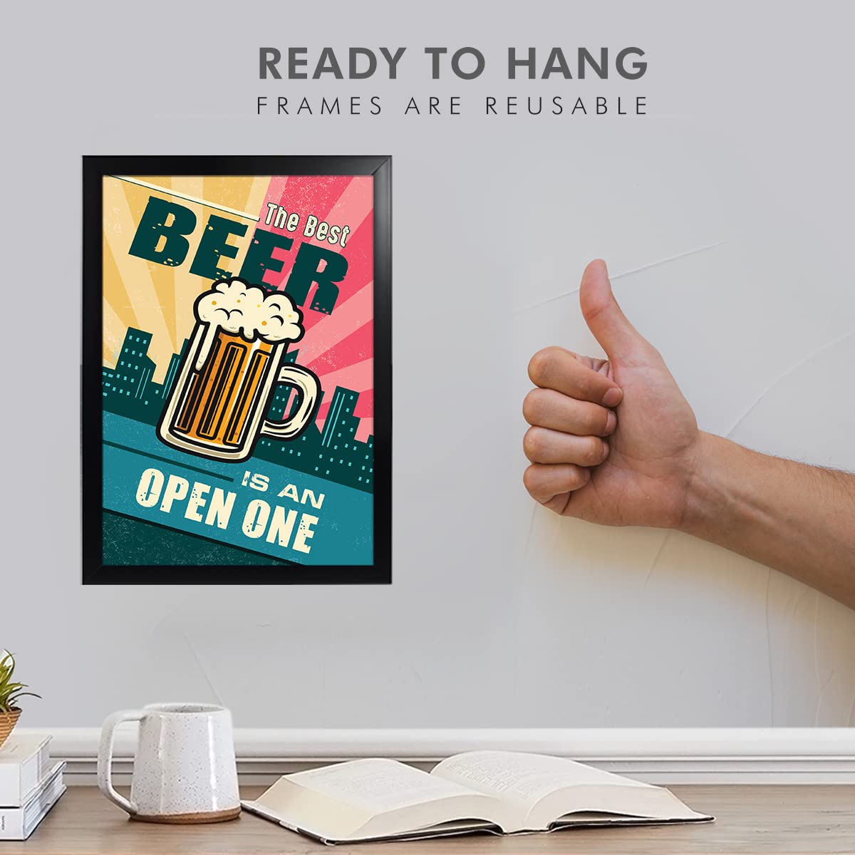 Bar, Cocktail, Beer, Wine Quotes (Set of 8)
