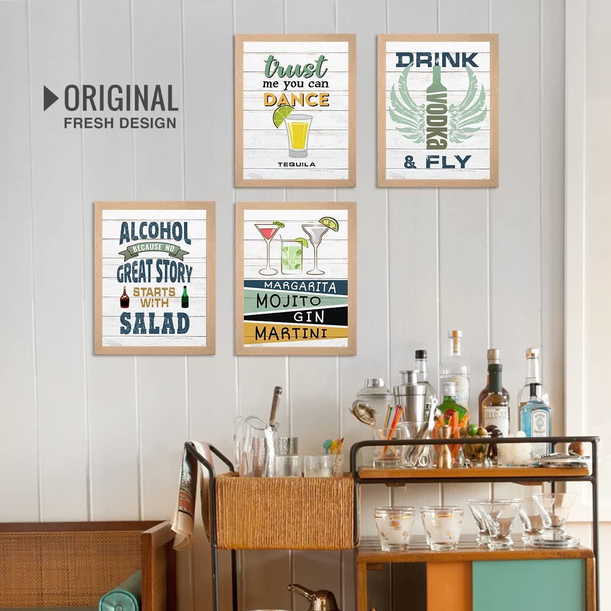 Bar, Cocktail (Set of 4)