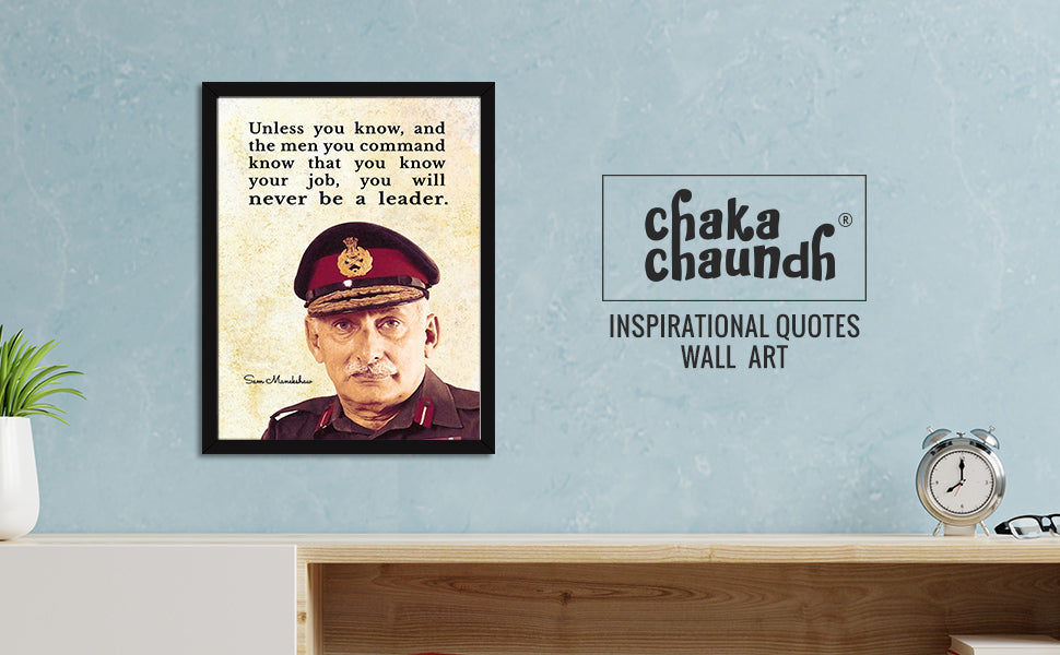 Sam Manekshaw Soldier-Indian Army Quotes