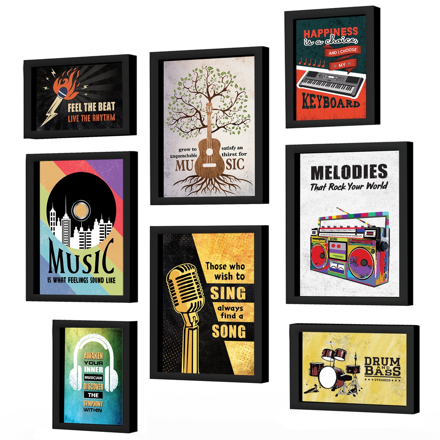 Music (Set of 8)