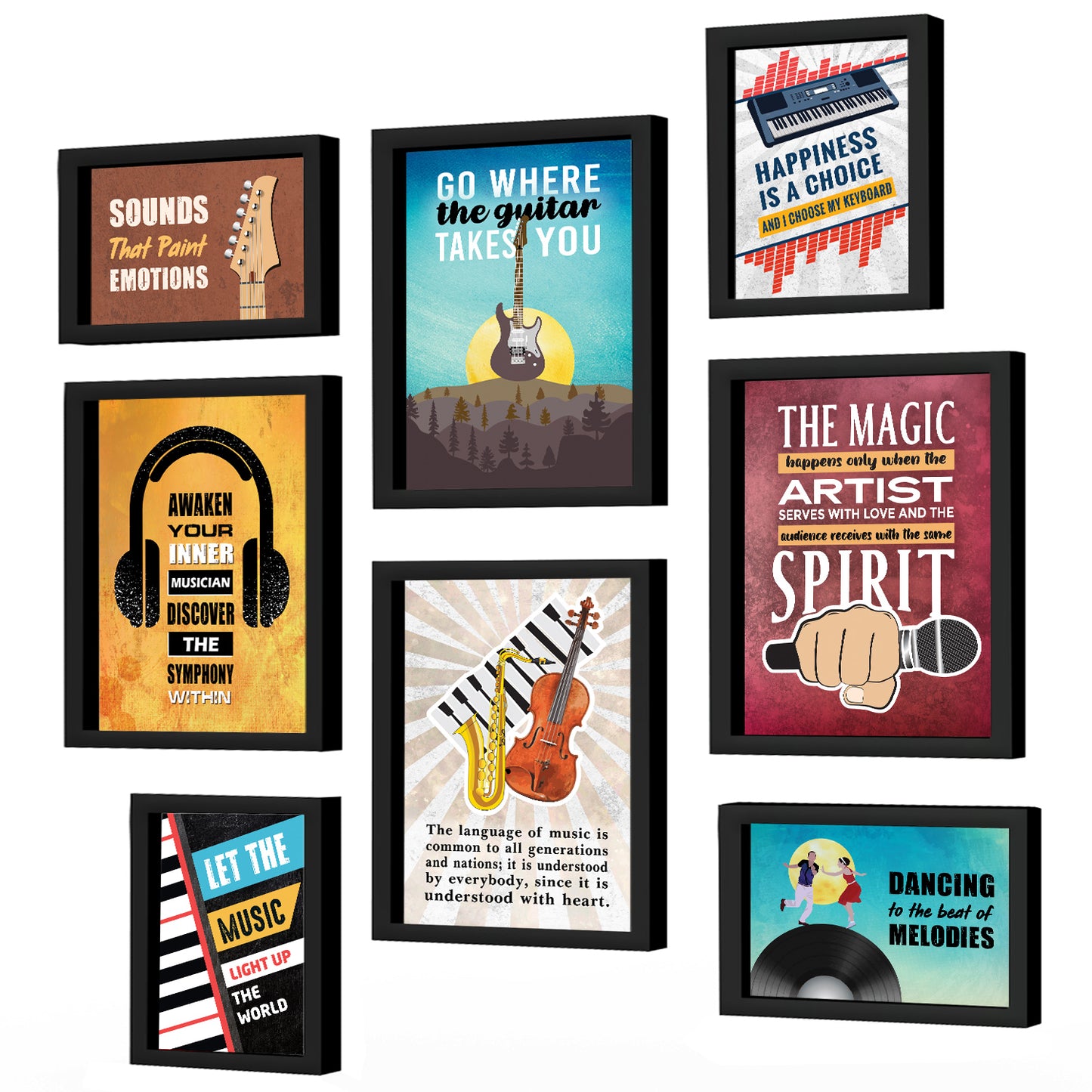 Music (Set of 8)