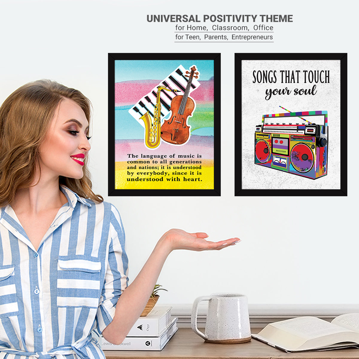 Music Quotes (Set of 4)