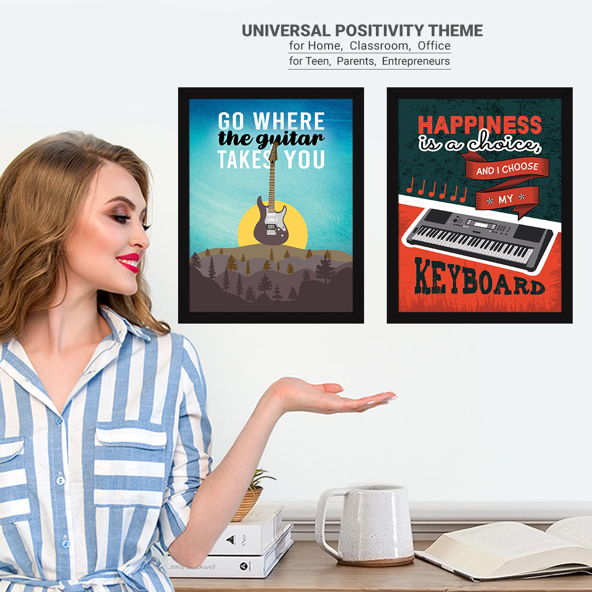 Music Quotes (Set of 4)