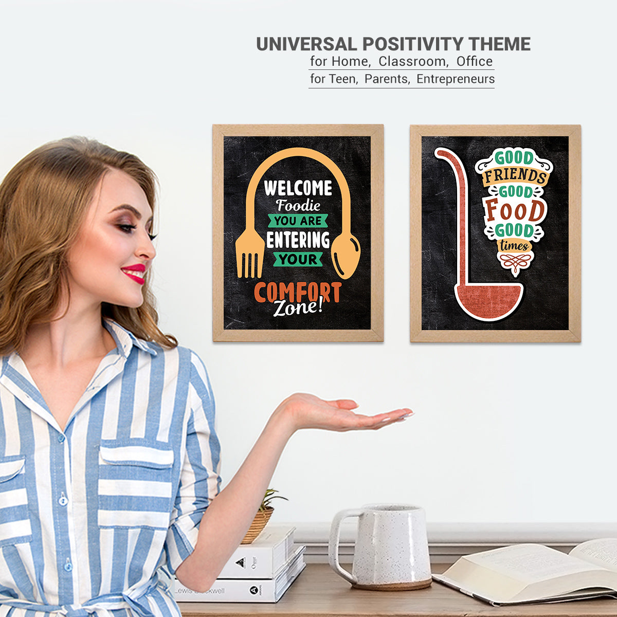 Restaurant Kitchen Dining Food (Set of 4)