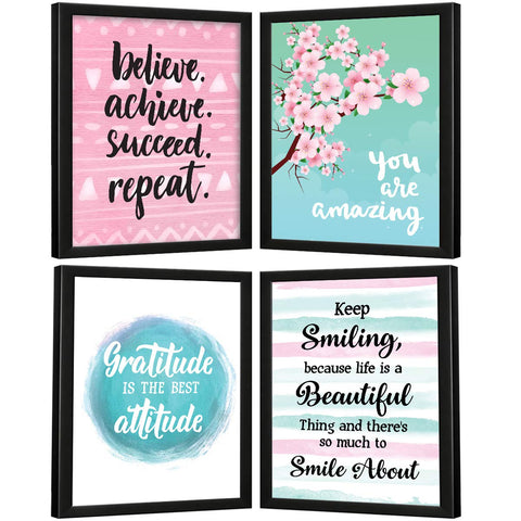 Family Quotes (Set of 4)