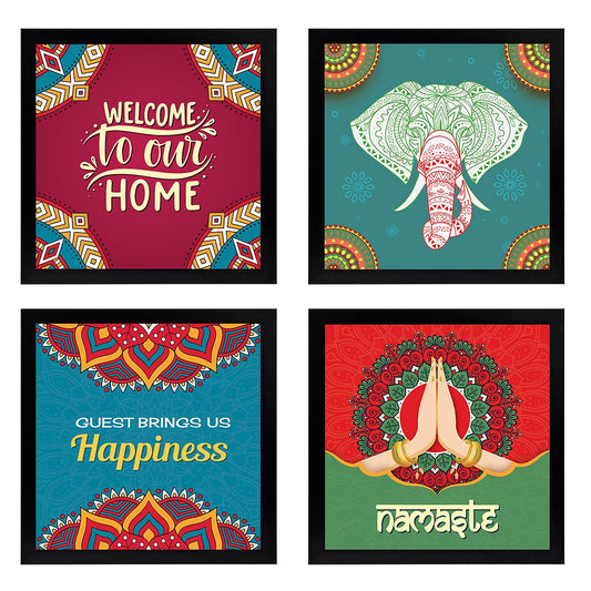 Family Quotes (Set of 4)