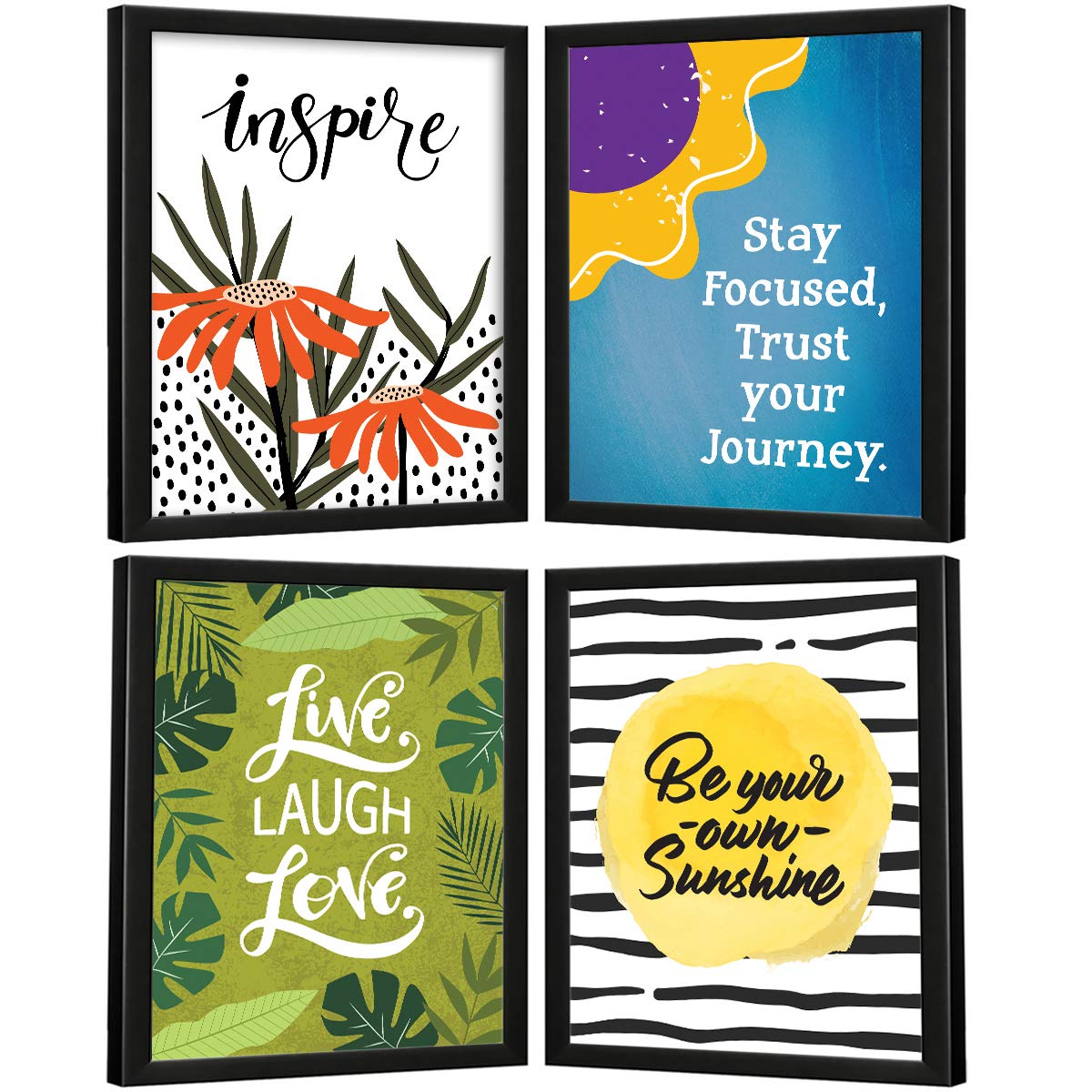 Positive Quotes (Set of 4)
