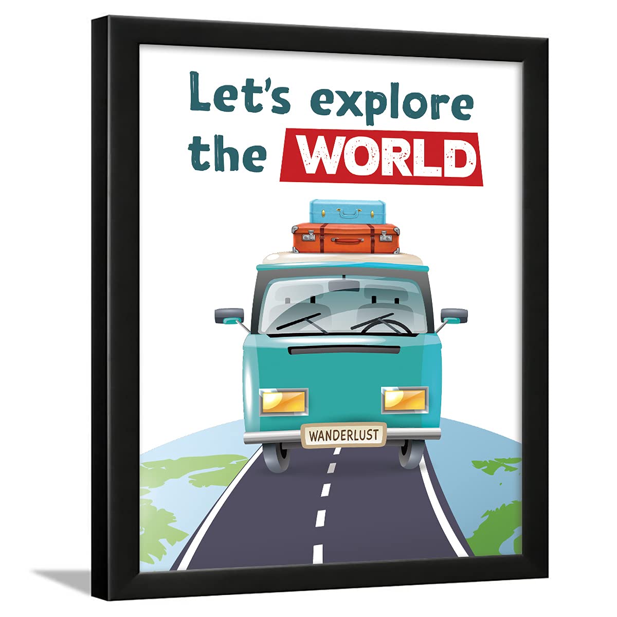 Travel Quotes Walls Frames
