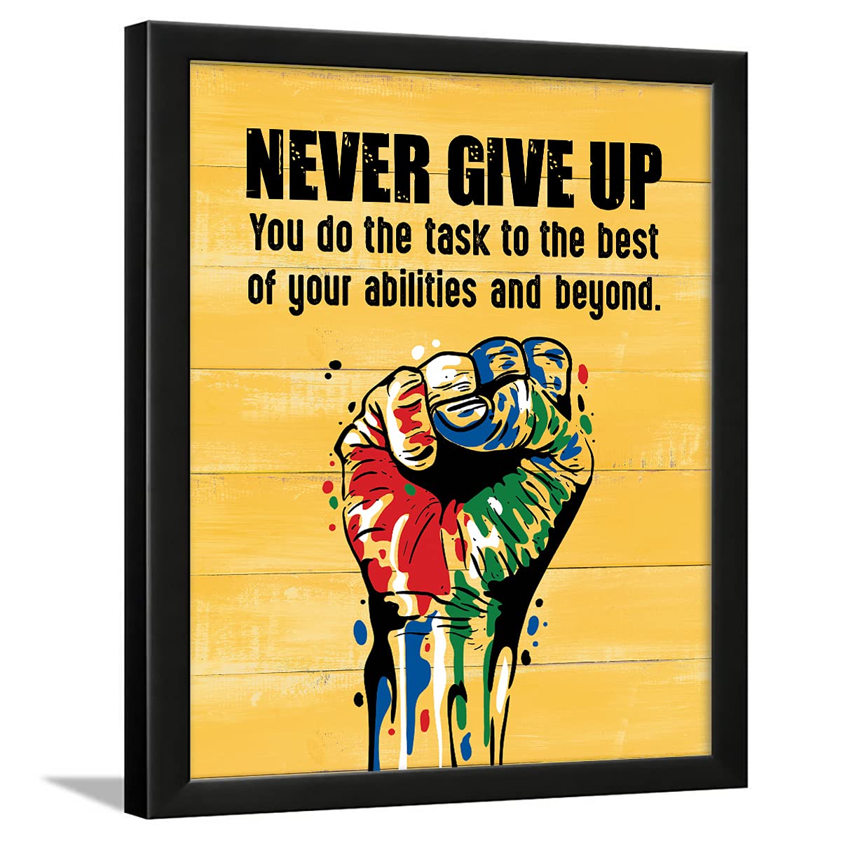 Never Give up