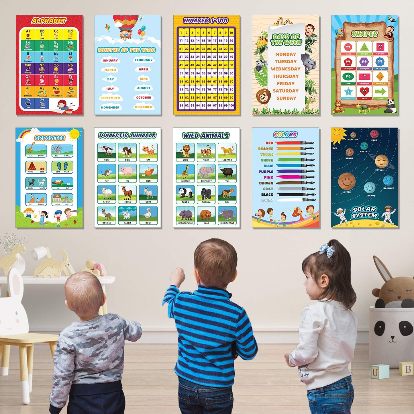 Kids Educational - Set of 10