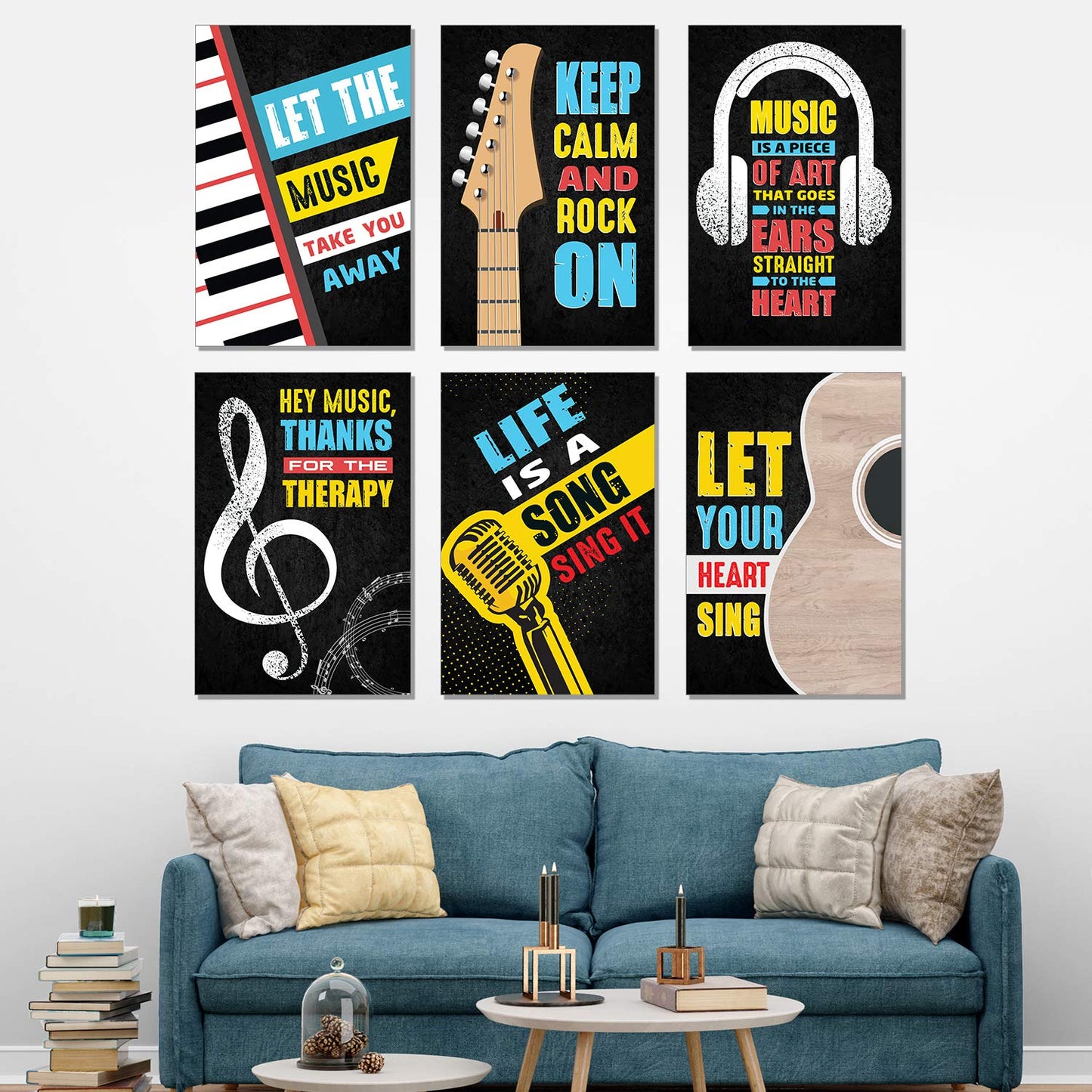 Music Poster(Set of 6)
