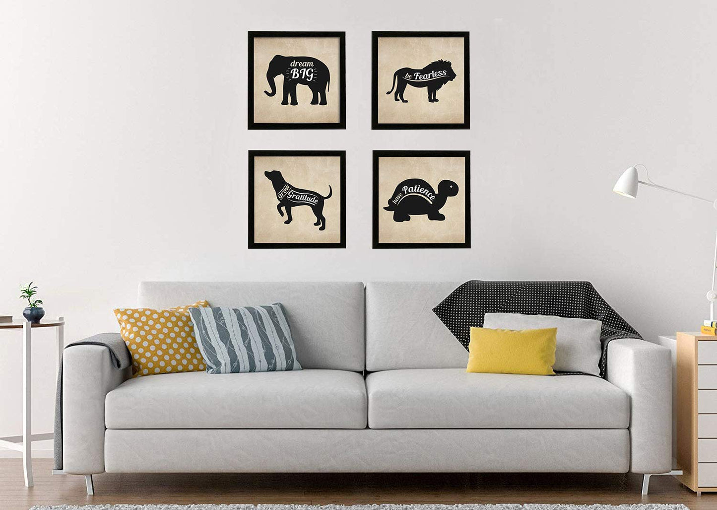 Motivational Quotes (Set of 4)