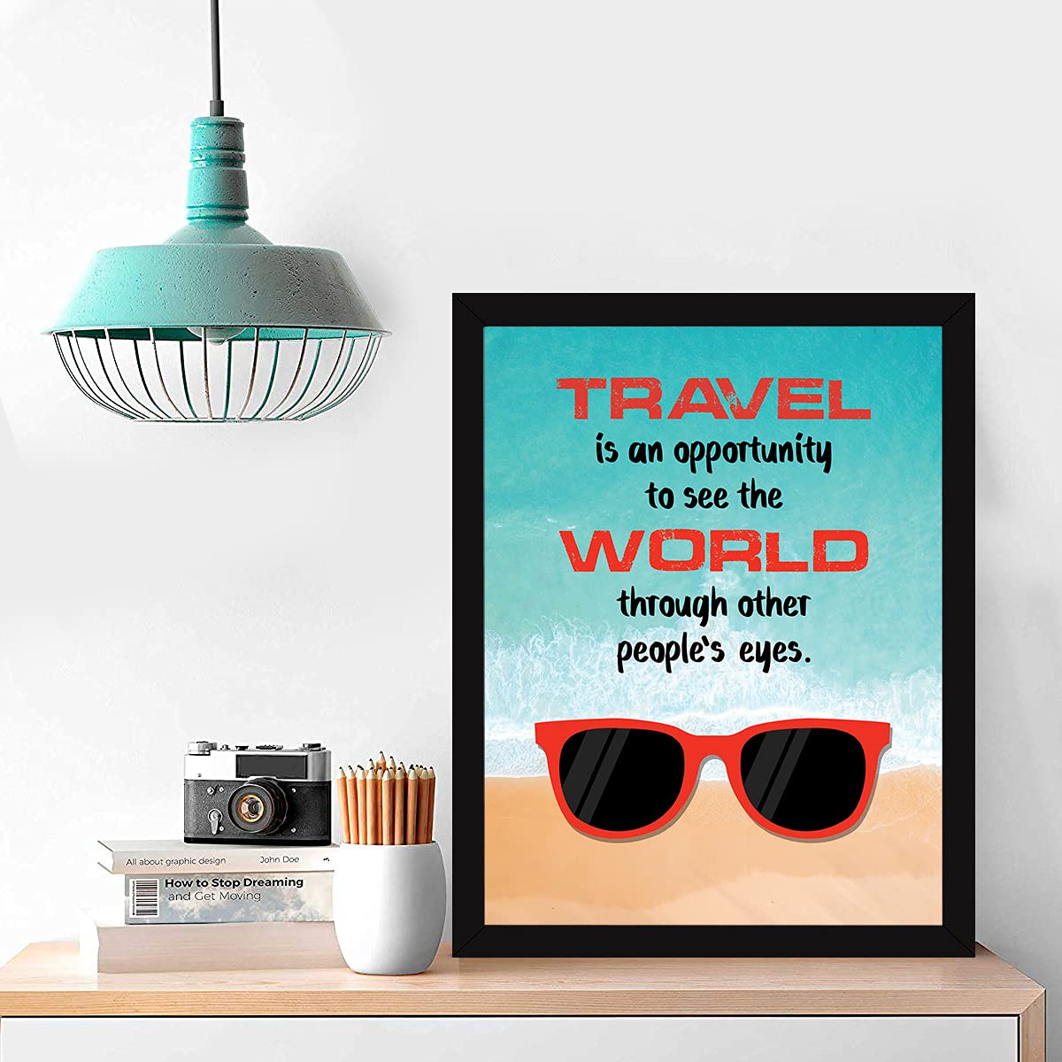 Travel Quotes Walls Frames