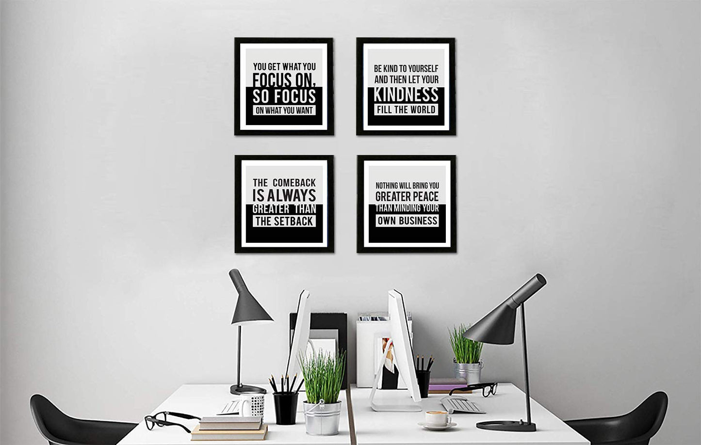 Motivational Quotes (Set of 4)