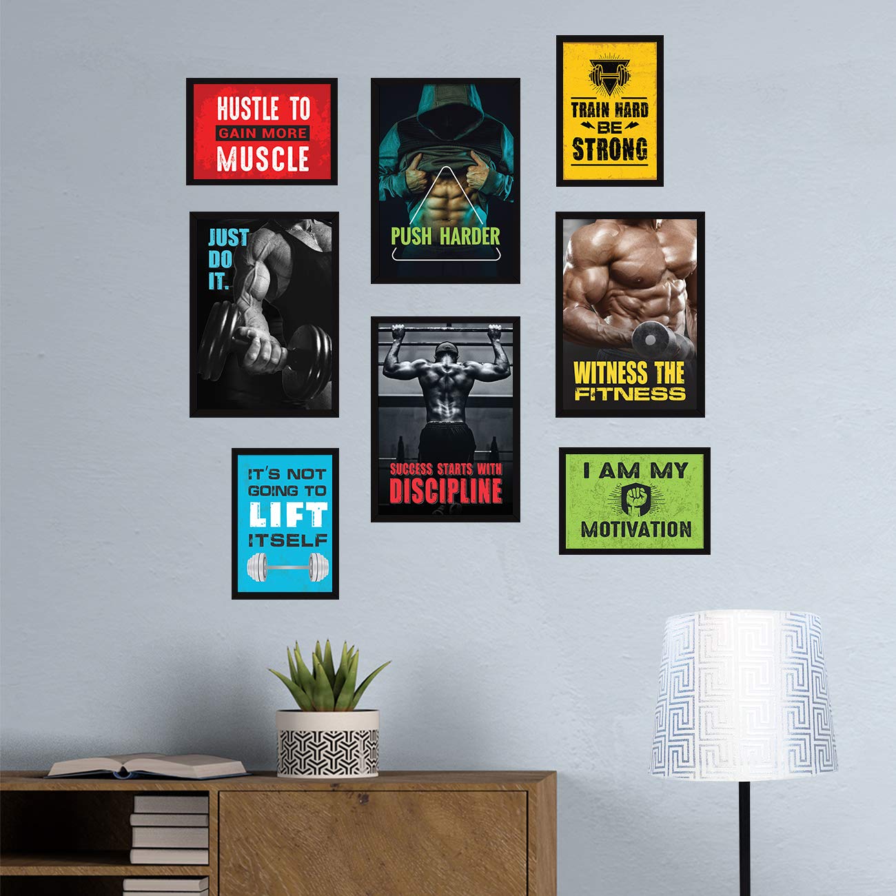 Gym Quotes (Set of 8)