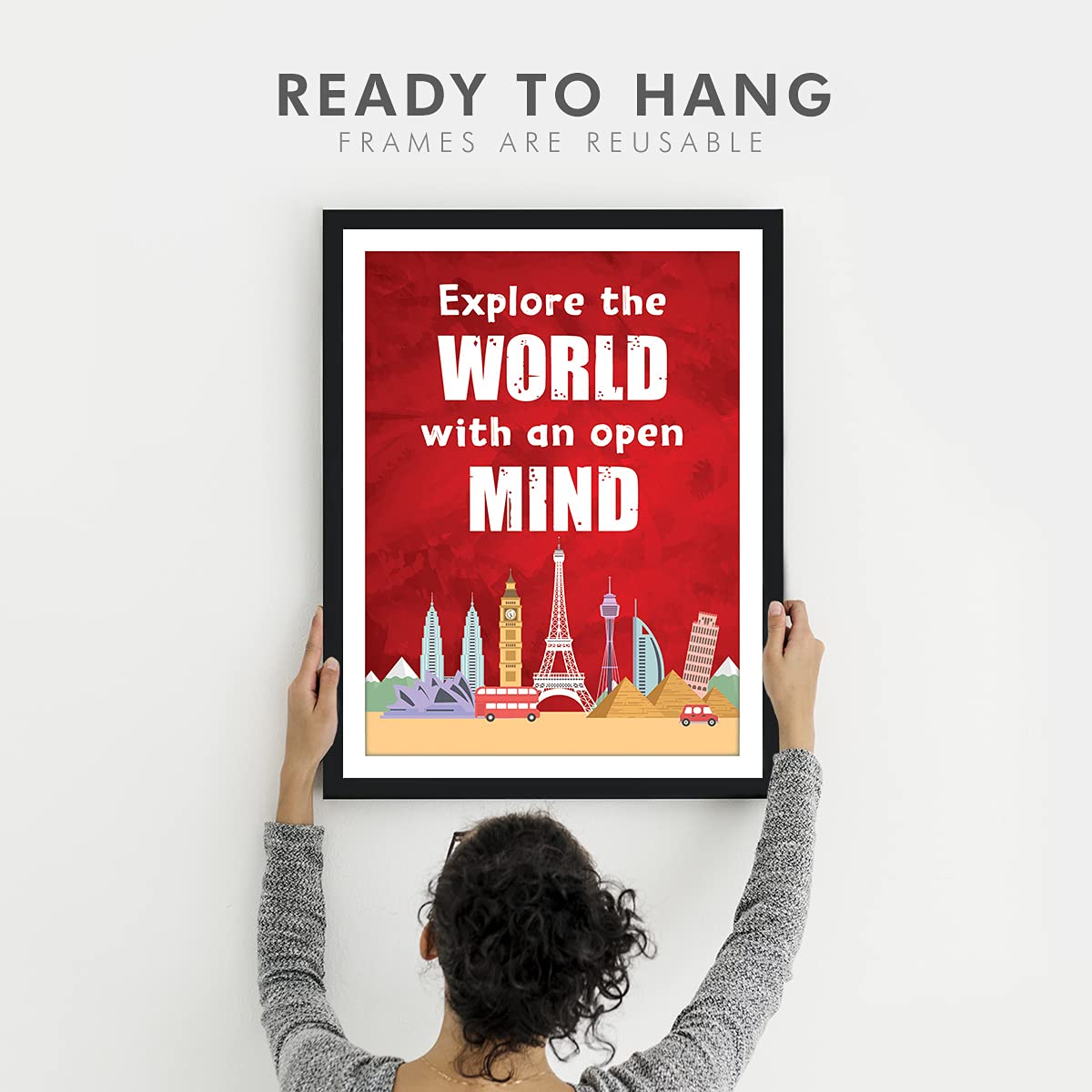 Travel Quotes Walls Frames