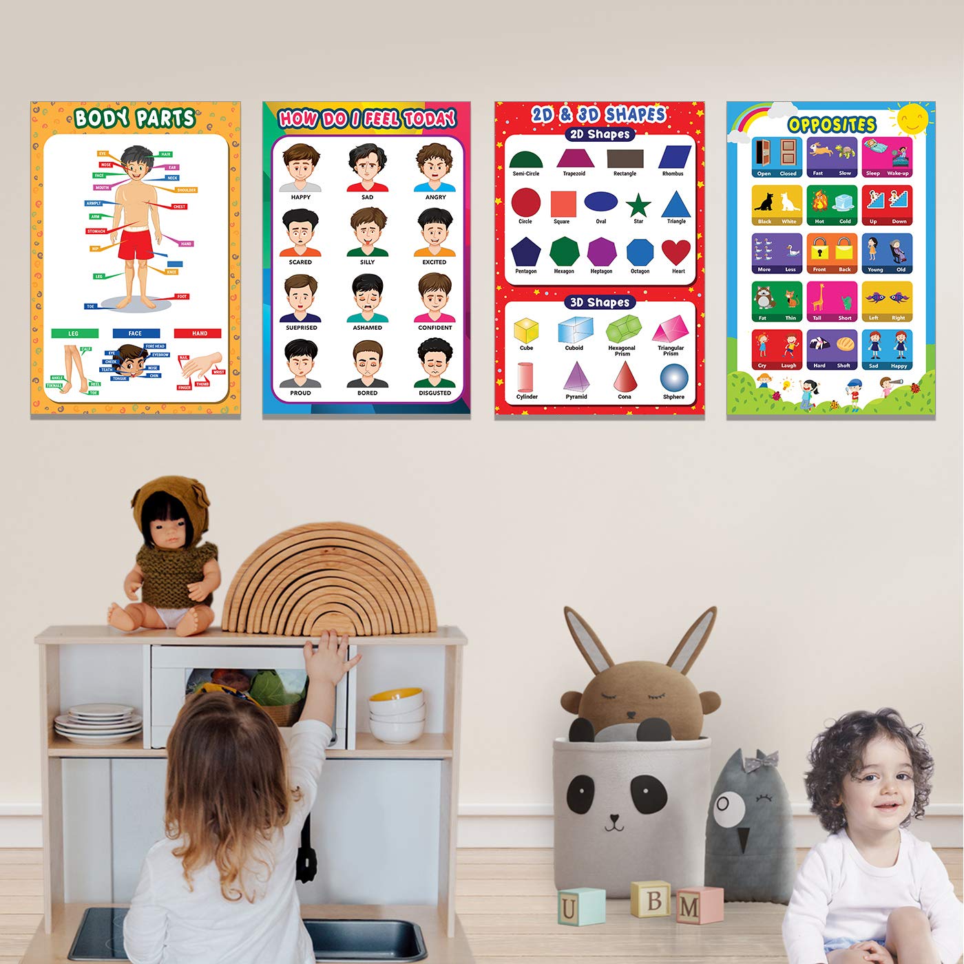 Kids Educational - Set of 4