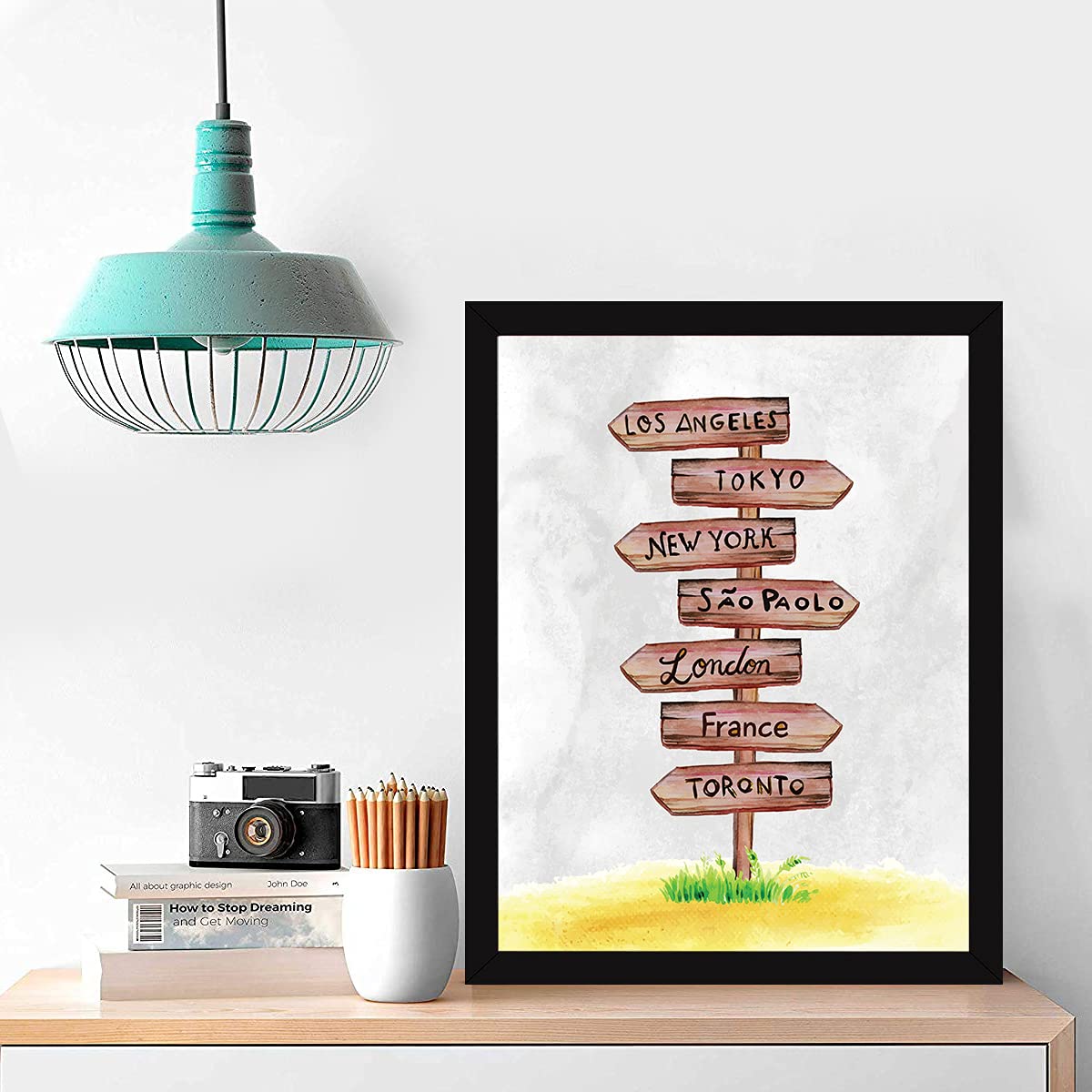 Travel Quotes Walls Frames