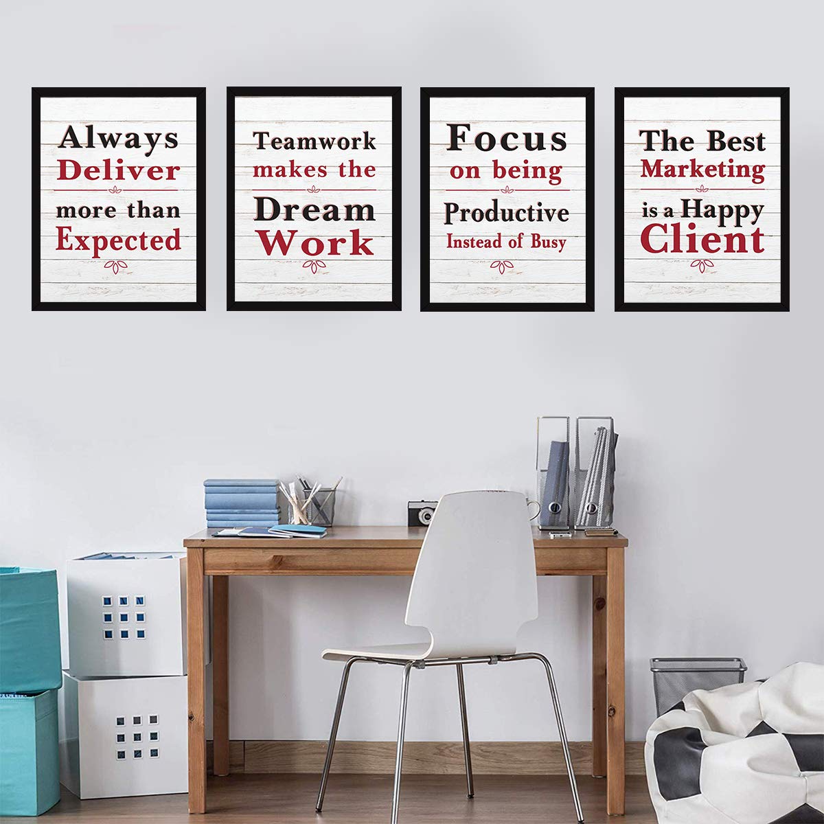 Office Quotes (Set of 4)