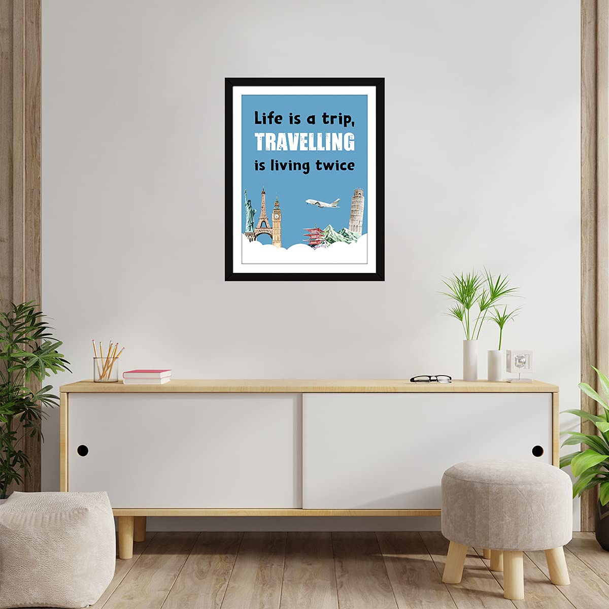 Travel Quotes Walls Frames