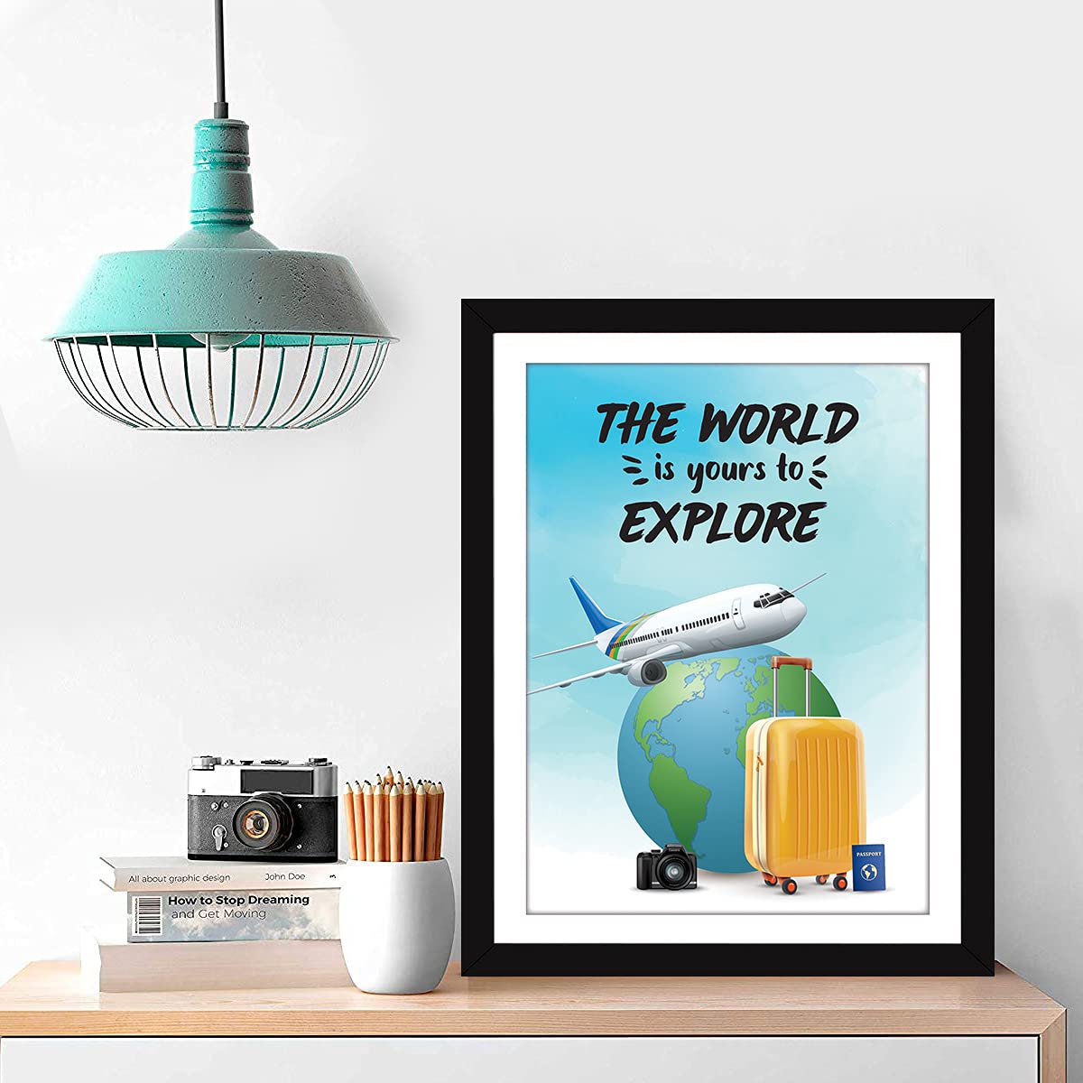 Travel Quotes Walls Frames