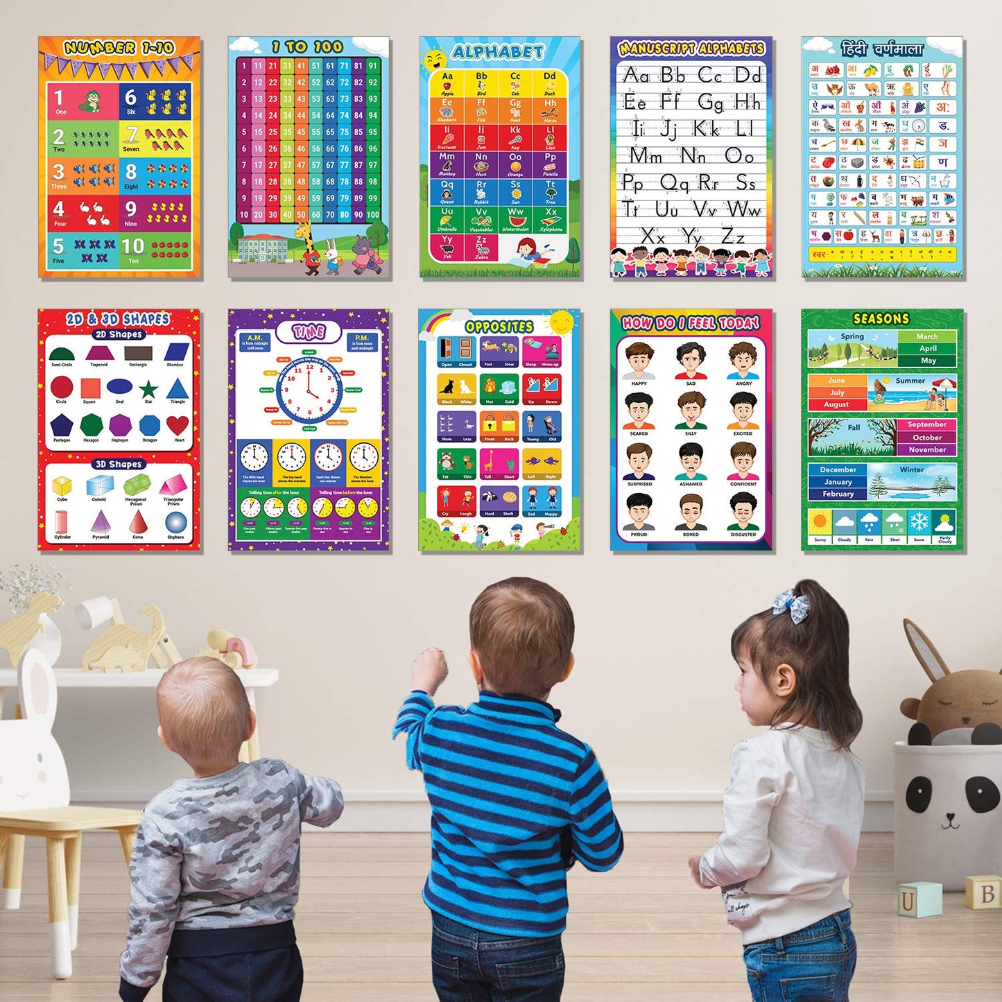 Kids Educational - Set of 10