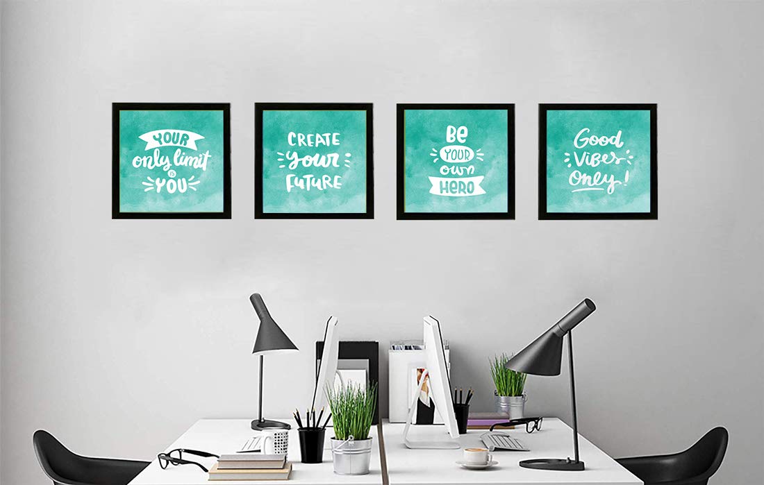 Motivational Quotes (Set of 4)