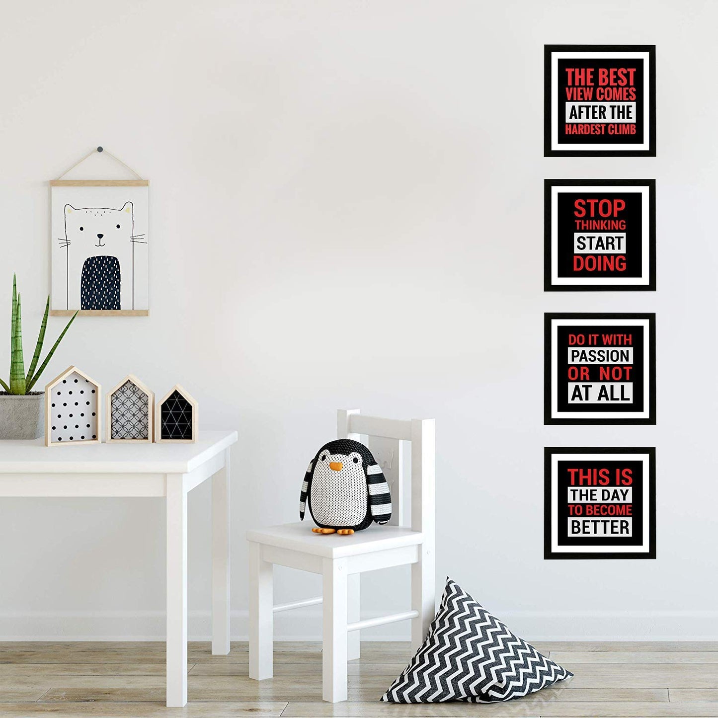 Motivational Quotes (Set of 4)