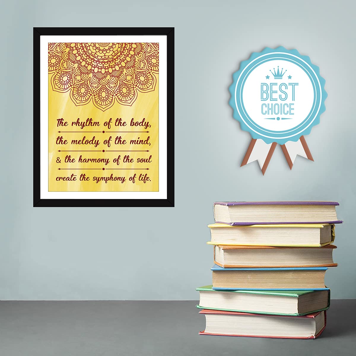 Yoga Quotes Wall Frames