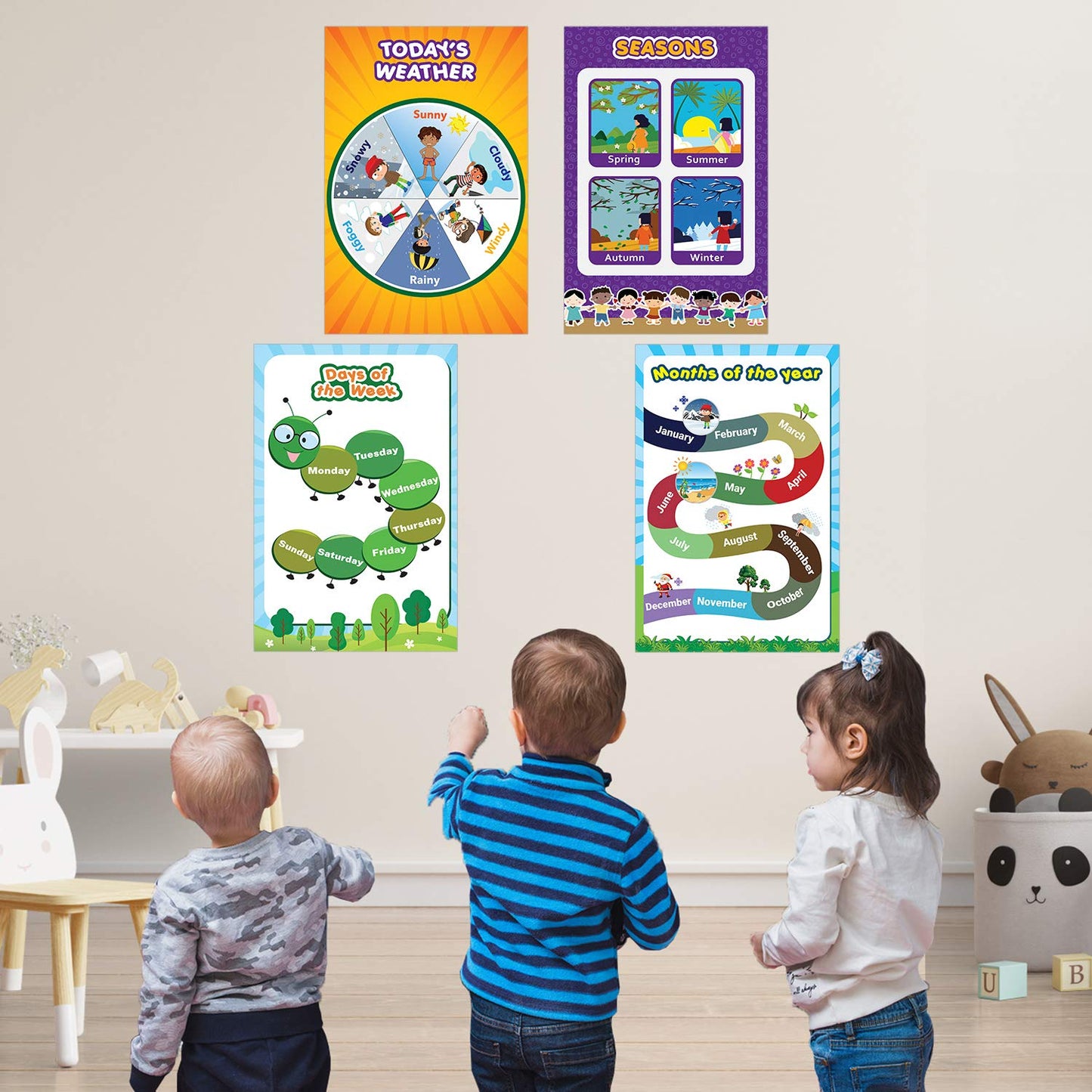 Kids Educational - Set of 4