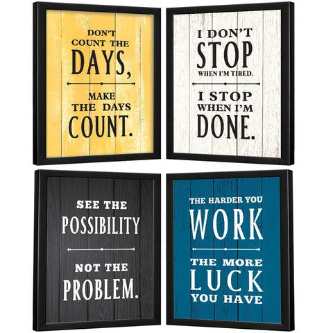 Office Quotes (Set of 4)