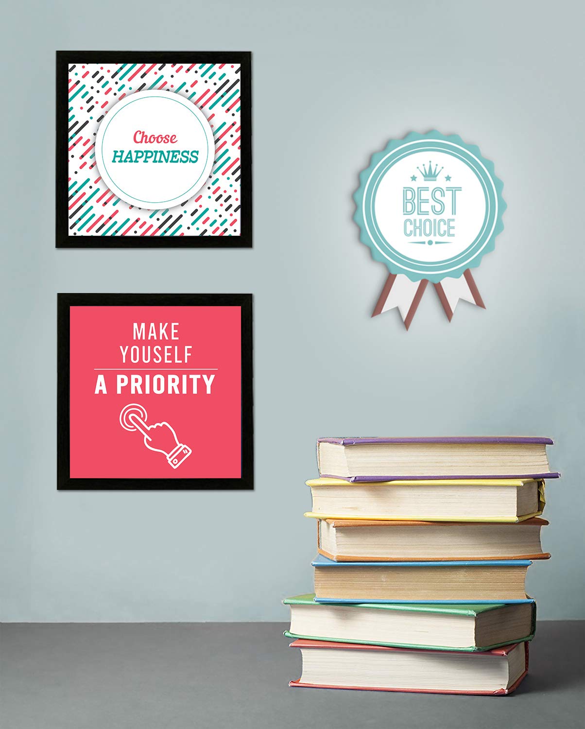 Motivational Inspirational Quotes (Set of 4)