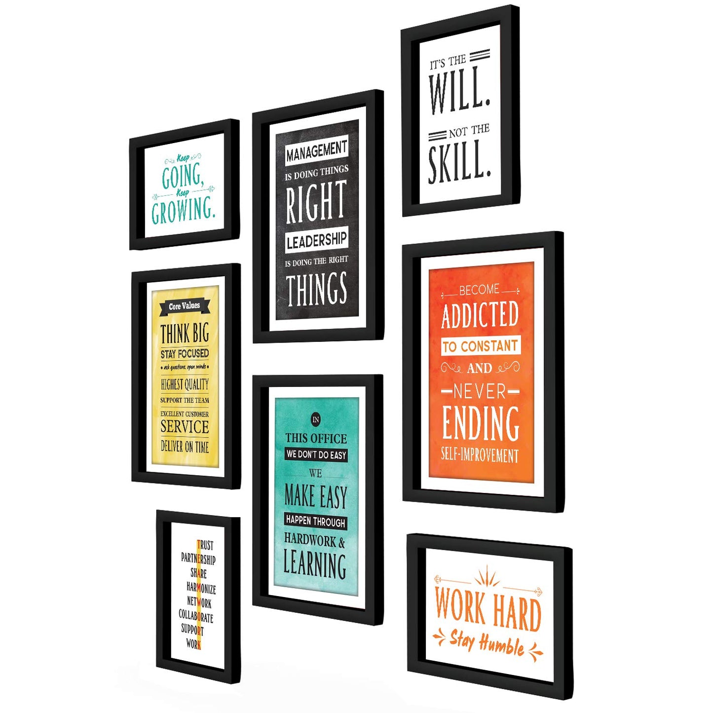 Office Quotes (Set of 8)