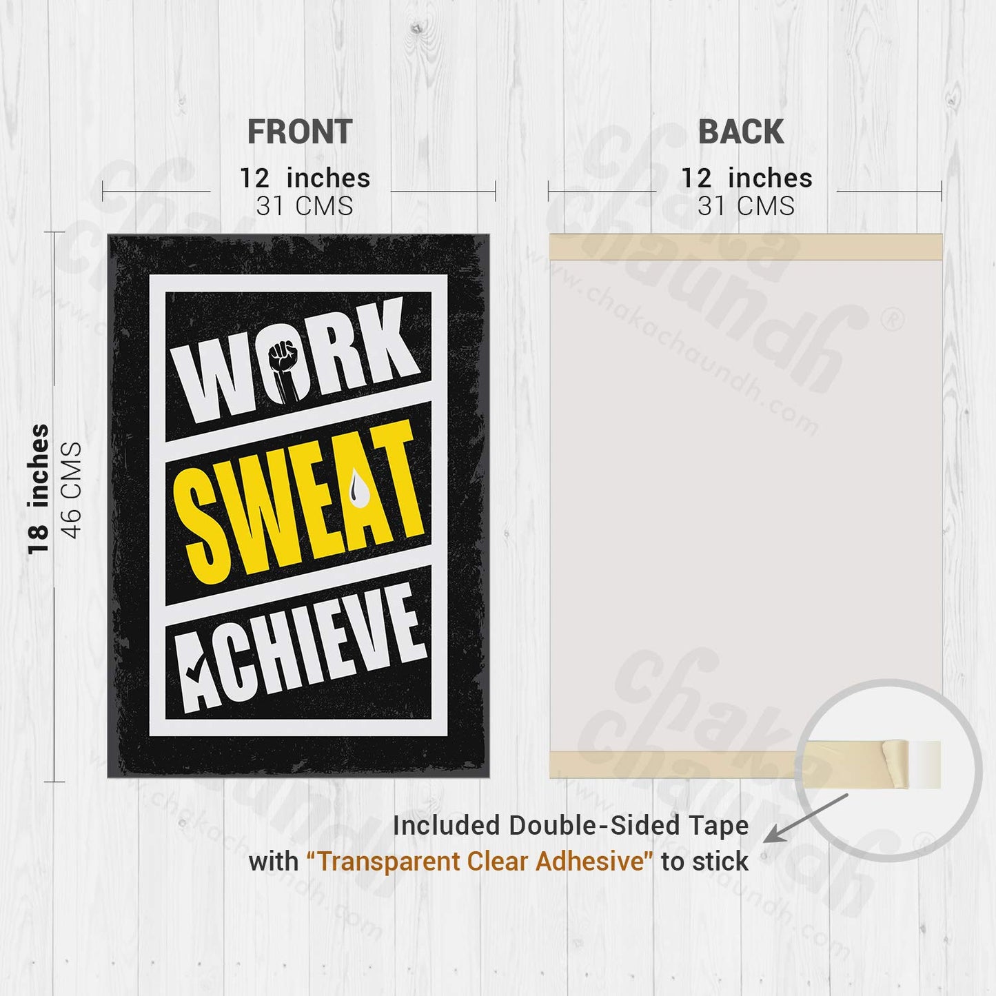 Gym Poster (Set of 6)
