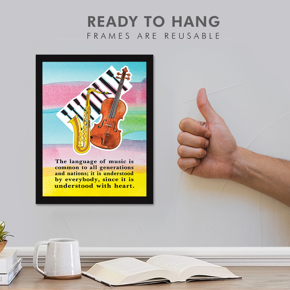 Music Quotes (Set of 4)