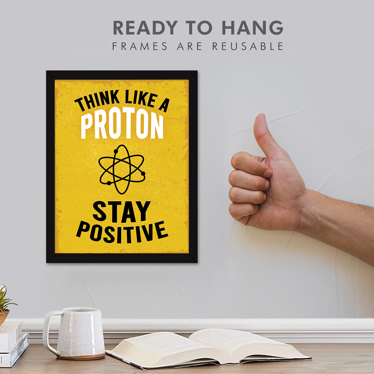 Inspirational Motivational Proton Positive