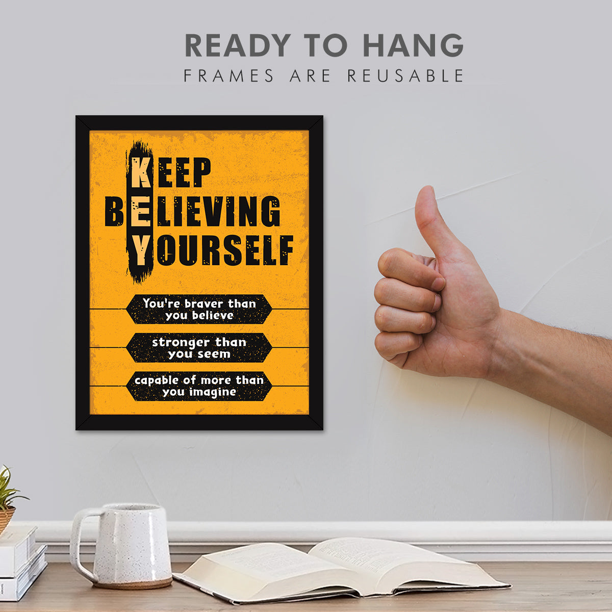 Inspirational Motivational Believe in yourself