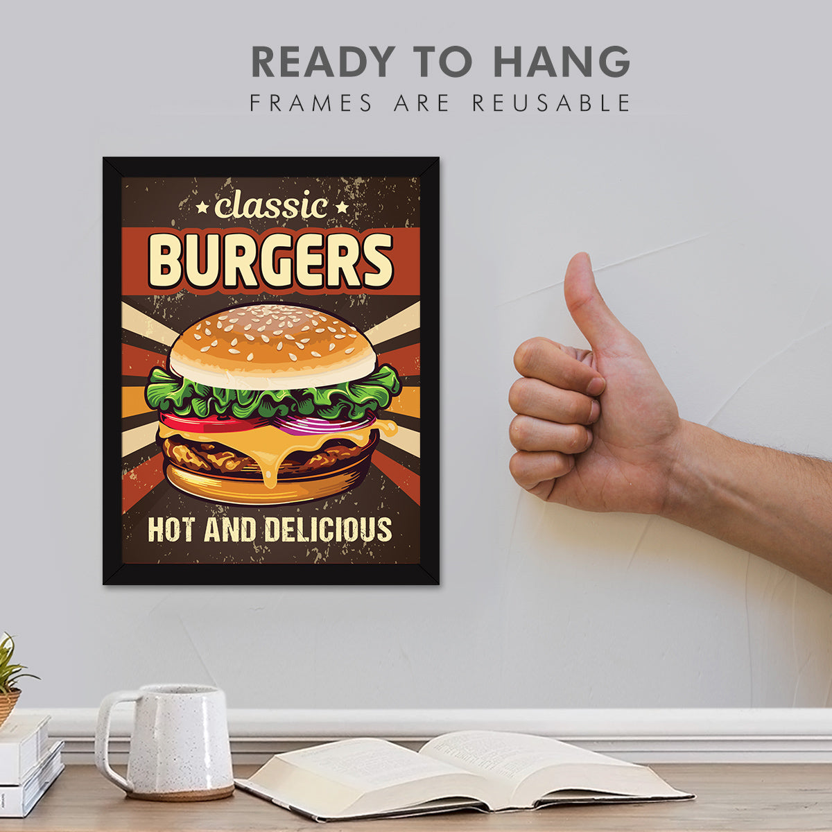 Burger Restaurant Kitchen Dining