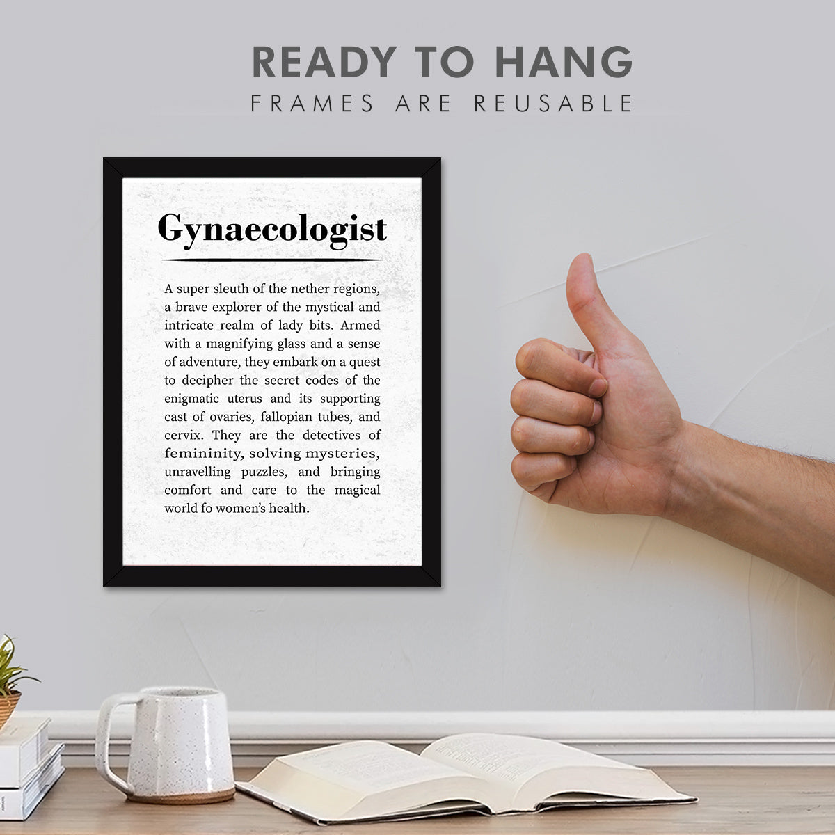 Gynecologist Obstetrician Doctors Wall Quotes