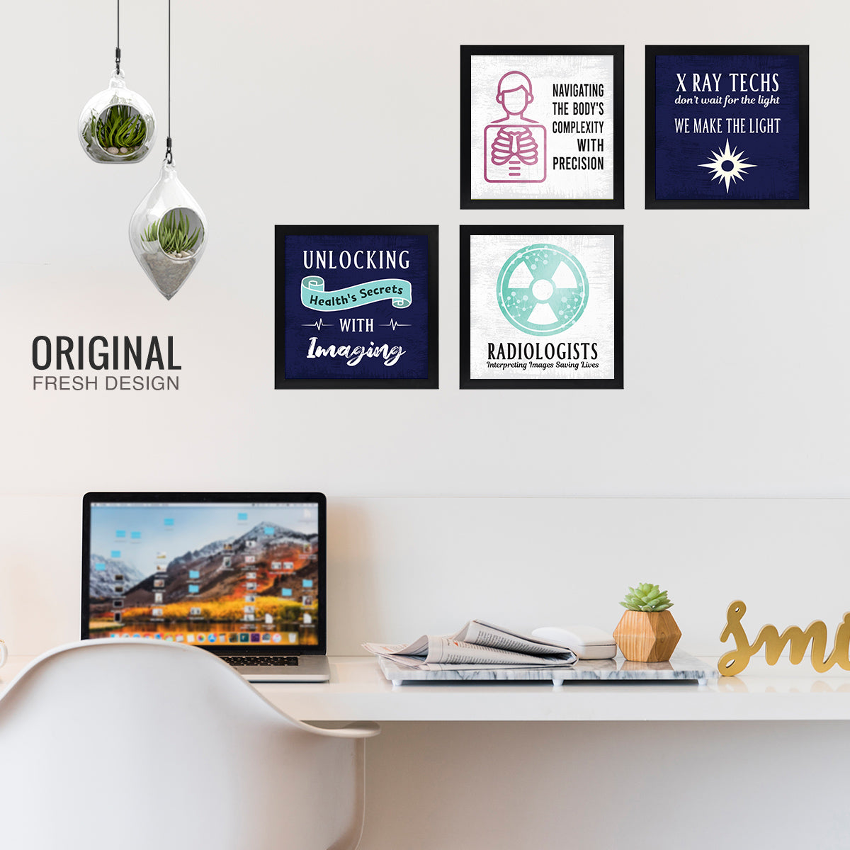 Radiology Doctor Quotes - Set of 4