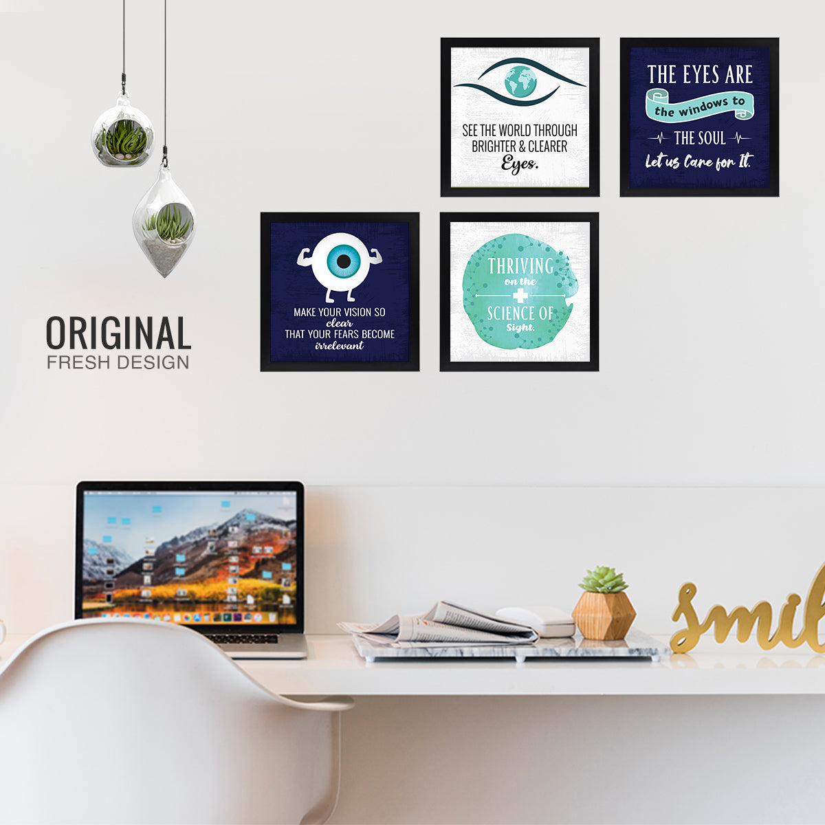 Ophthalmologist Eye Doctor - Set of 4