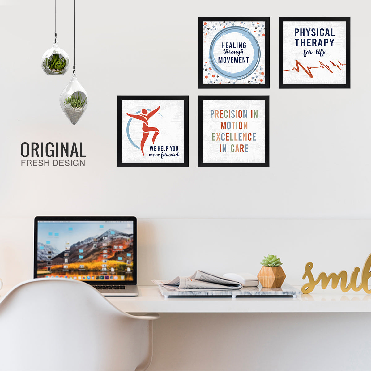 Physiotherapy Doctor Quotes - Set of 4