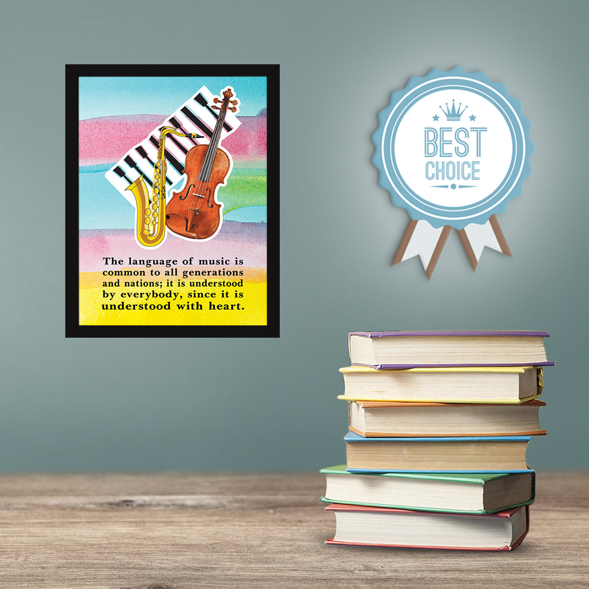 Music Quotes (Set of 4)