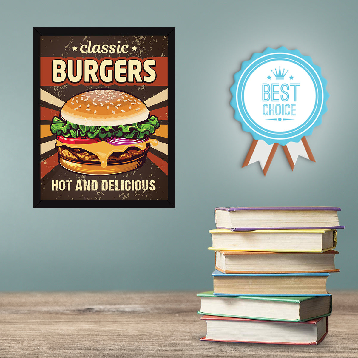 Burger Restaurant Kitchen Dining