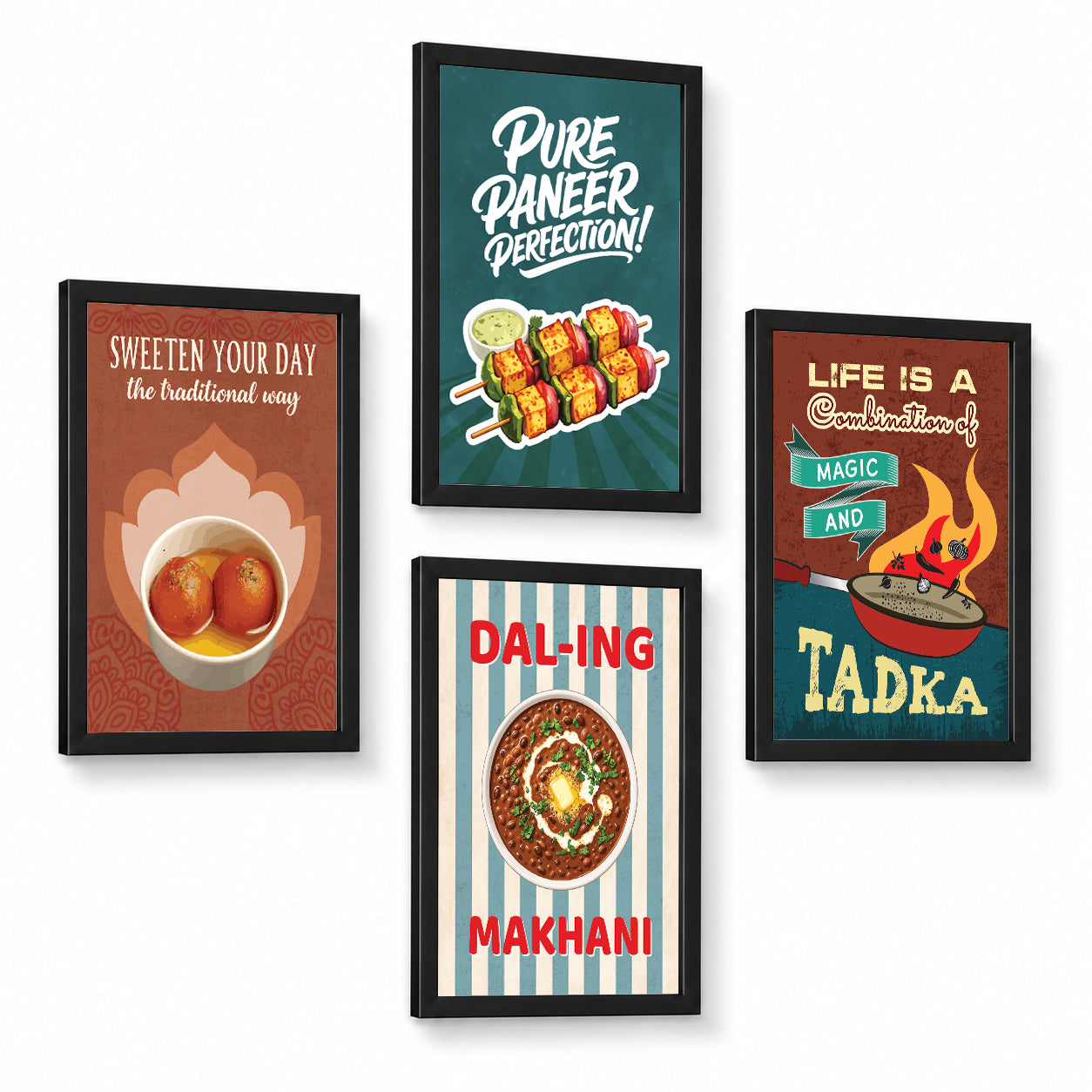 Restaurant Panjabi Food (Set of 4)