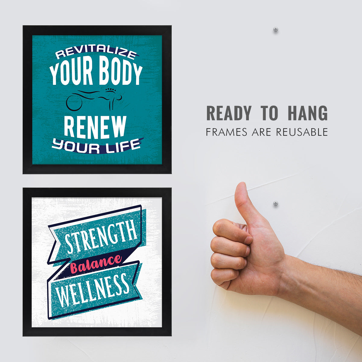 Physiotherapy Doctor Quotes - Set of 4